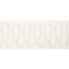 Wiggle Wide Tape in Ivory, Trim Fabric by Kravet Couture