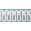 Wiggle Wide Tape in Delft, Trim Fabric by Kravet Couture