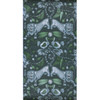 Extinct in Navy, Wallcovering by Clarke & Clarke