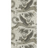 Lynx in Gilver, Wallcovering by Clarke & Clarke