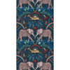 Zambezi in Navy, Wallcovering by Clarke & Clarke