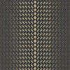 Fragment in Charcoal/gold Wp, Wallcovering by Clarke & Clarke