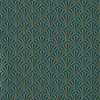 Chrysler in Teal Wp, Wallcovering by Clarke & Clarke