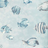 Great Reef Wp in Surf, Wallcovering by Kravet Design