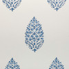 Atelier Paisley Wp in Lapis, Wallcovering by Kravet Couture