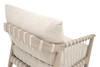Essentials For Living - Pacific Outdoor Club Chair in White Speckle Flat Rope