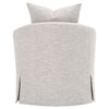 Essential For Living - Faye Slipcover Swivel Club Chair in Mineral Birch