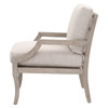 Essentials For Living - Stratton Club Chair in Bisque, Natural Gray Beech