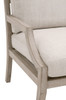 Essentials For Living - Stratton Club Chair in Bisque, Natural Gray Beech