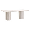Essentials For Living - Roma Dining Table in White Wash Pine