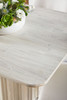 Essentials For Living - Roma Dining Table in White Wash Pine
