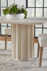 Essentials For Living - Roma Dining Table in White Wash Pine