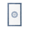 Egoist Border Monogram Bath Rug by Graccioza
