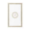 Egoist Border Monogram Bath Rug by Graccioza