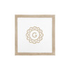 Egoist Border Monogram Bath Rug by Graccioza