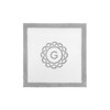 Egoist Border Monogram Bath Rug by Graccioza