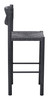 Zuo Modern Iska Barstool (Set of 2) Black