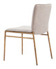 Zuo Modern Nordvest Dining Chair Beige & Gold