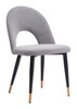 Zuo Modern Menlo Dining Chair (Set of 2) Gray