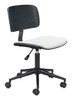 Zuo Modern Duravel Office Chair White & Black