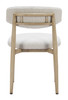 Zuo Modern Bege Dining Chair White