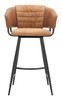 Zuo Modern Juno Barstool (Set of 2) Brown