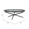 Zuo Modern Aneis Coffee Table Black