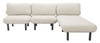 Zuo Modern Aperto Chaise Beige