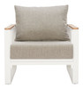 Zuo Modern Welt Armchair Taupe & White