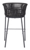 Zuo Modern Freycinet Barstool (Set of 2) Black