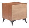 Zuo Modern Zarif Nightstand Black & Walnut