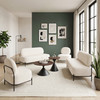 Zuo Modern Arendal Accent Chair Vanilla