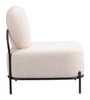 Zuo Modern Arendal Accent Chair Vanilla