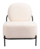 Zuo Modern Arendal Accent Chair Vanilla