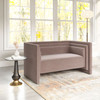 Zuo Modern Trippel Loveseat Taupe