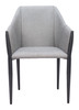 Zuo Modern Andover Dining Chair (Set of 2) Slate Gray