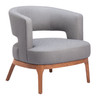Zuo Modern Penryn Accent Chair Slate Gray