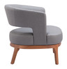 Zuo Modern Penryn Accent Chair Slate Gray