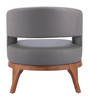 Zuo Modern Penryn Accent Chair Slate Gray