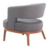 Zuo Modern Penryn Accent Chair Slate Gray