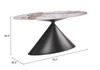 Zuo Modern Armana Dining Table White & Brown