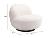 Zuo Modern Myanmar Accent Chair Cream