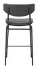 Zuo Modern Charon Counter Stool (Set of 2) Vintage Black