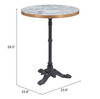 Zuo Modern Gazebo Dining Table Multicolor