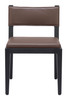 Zuo Modern Roxas Dining Chair (Set of 2) Brown