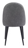 Zuo Modern Silloth Armless Dining Chair (Set of 2) Gray