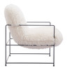 Zuo Modern Pelut Accent Chair White