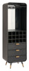Zuo Modern Magara Bar Cabinet Black