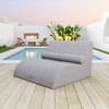 Zuo Modern Luanda Chaise Lounge Gray