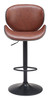 Zuo Modern Meyane Barstool Brown